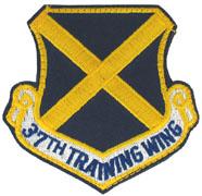 USAF 37th Training Wing Patch